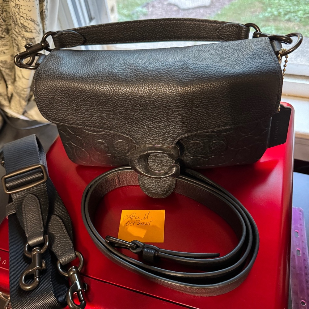 Coach Soft Tabby Multi Crossbody Bag In Signature Leather